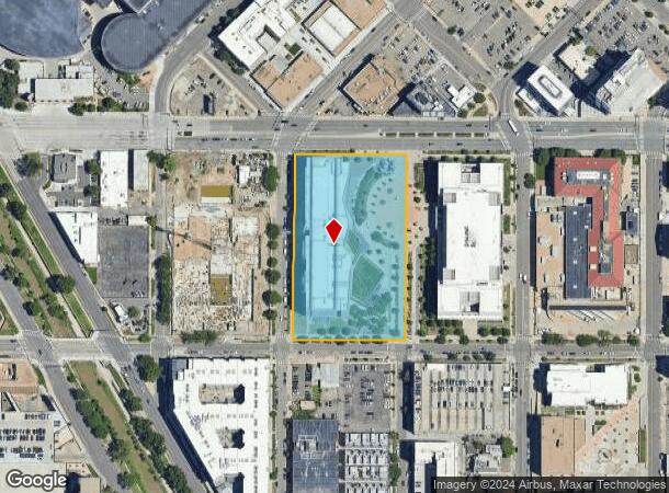  520 W Colfax Ave, Denver, CO Parcel Map