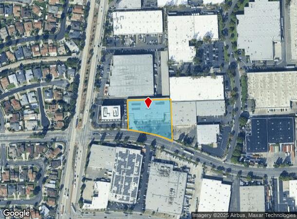 639 E Walnut St, Carson, CA Parcel Map