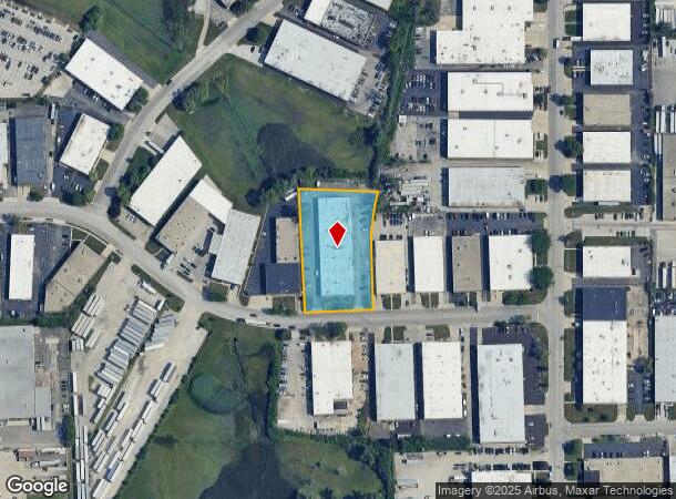  1212 W Capitol Dr, Addison, IL Parcel Map