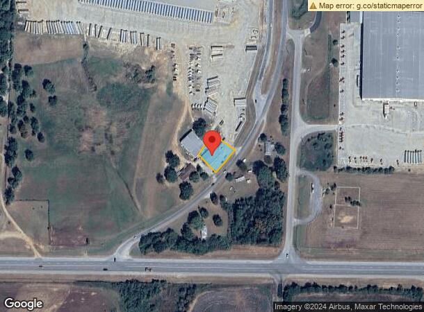  133 Airport Rd, Eastaboga, AL Parcel Map