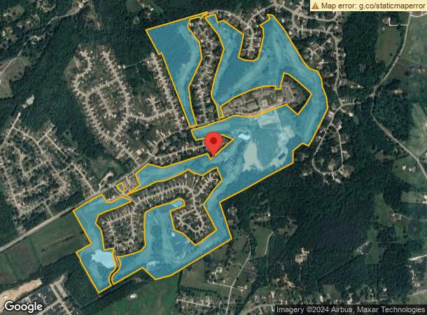  850 Pine Valley Dr, Elizabethtown, KY Parcel Map