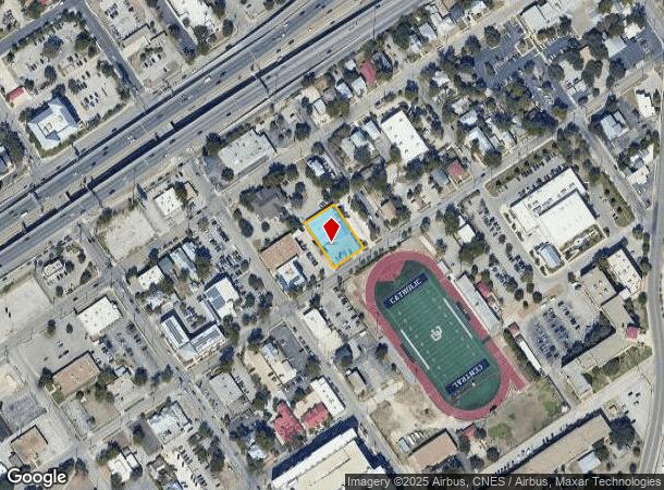  715 Camden St, San Antonio, TX Parcel Map