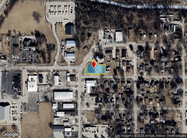 826 N Ladd St, Pontiac, IL Parcel Map