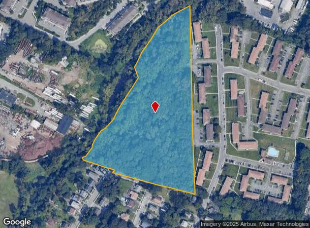 Milton St, Poughkeepsie, NY Parcel Map