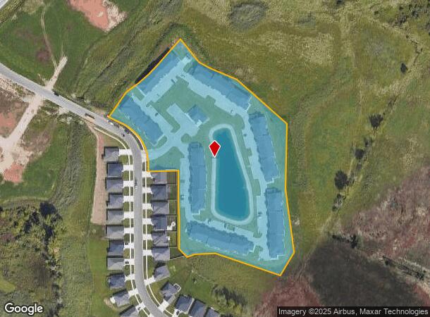  1257 Brayden Ln, De Pere, WI Parcel Map