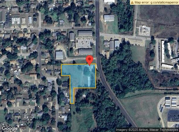  1505 S Bolton St, Jacksonville, TX Parcel Map