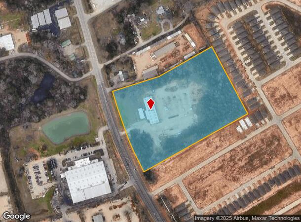 1150 Beach Airport Rd, Conroe, TX Parcel Map