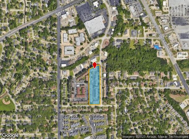 4123 Southpark Dr, Tyler, TX Parcel Map