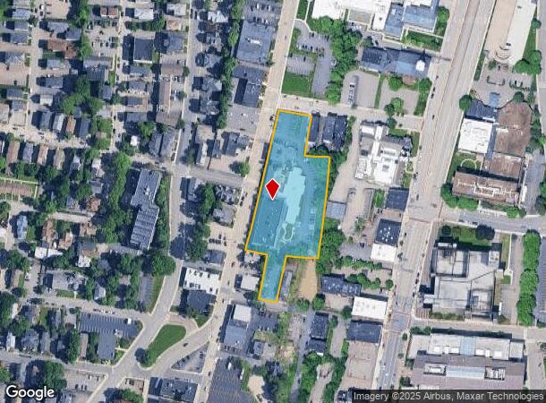 26 Harvard St, Worcester, MA Parcel Map