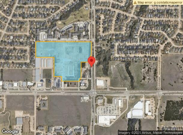  211 N Joe Wilson Rd, Cedar Hill, TX Parcel Map