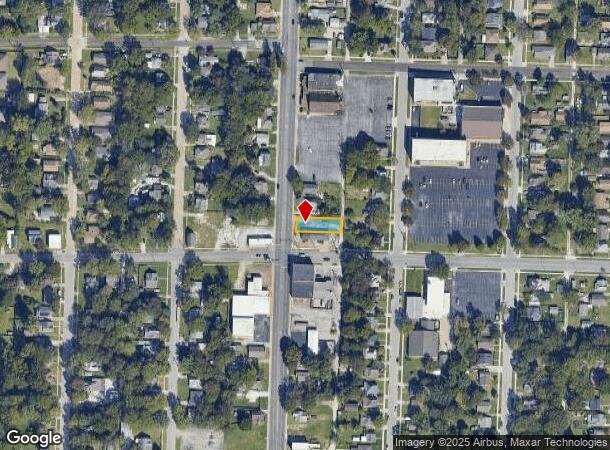 2104 N National Ave, Springfield, MO Parcel Map