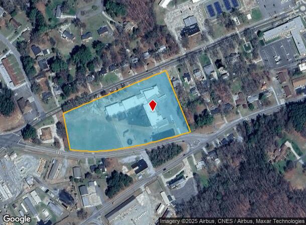 404 S Morgan St, Roxboro, NC Parcel Map