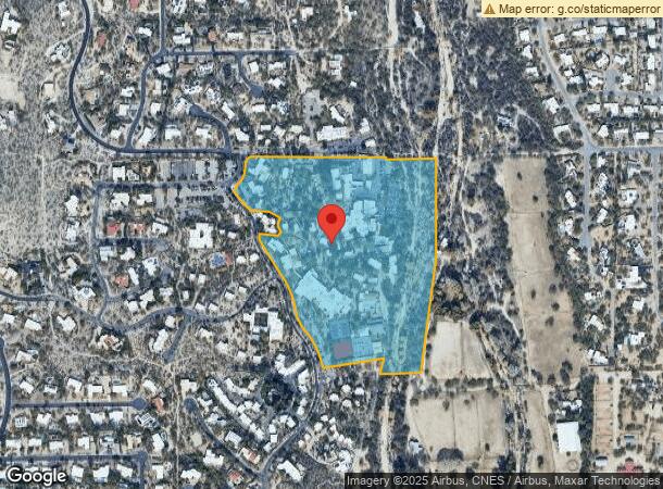  8600 E Rockcliff Rd, Tucson, AZ Parcel Map