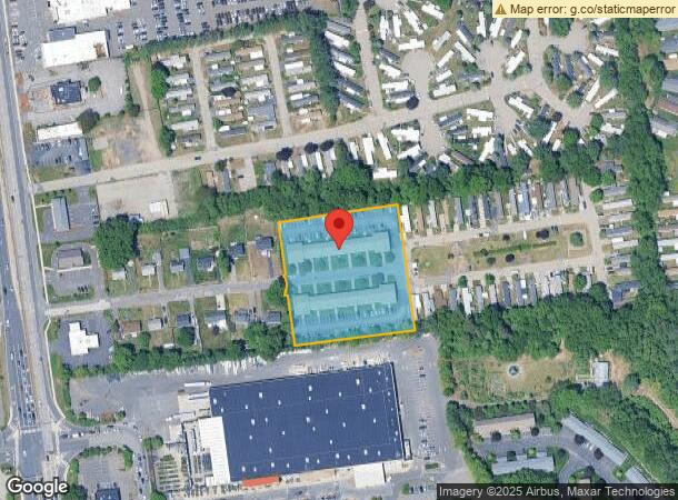  68 Edbert St, Chicopee, MA Parcel Map