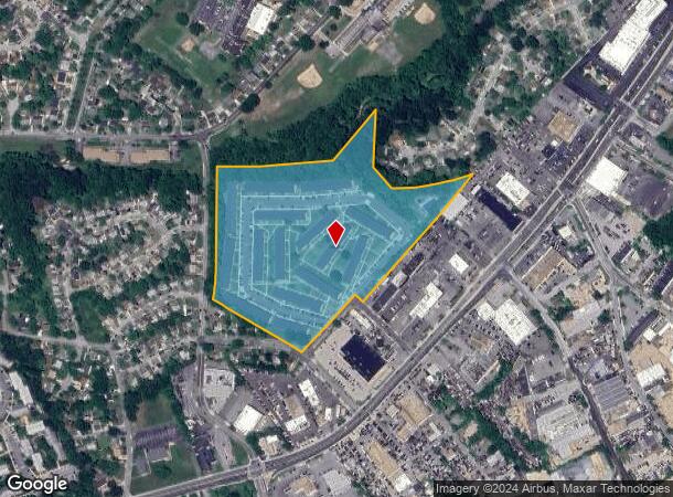  4637 Dallas Pl, Temple Hills, MD Parcel Map