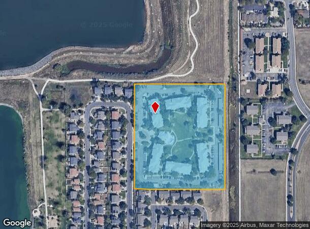 744 Mockingbird St, Brighton, CO Parcel Map