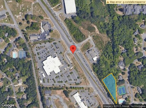  1312 Buford Hwy, Cumming, GA Parcel Map