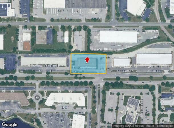 15480 College Blvd, Lenexa, KS Parcel Map