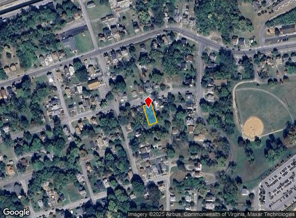 1715 Campbell Ave Se, Roanoke, VA Parcel Map