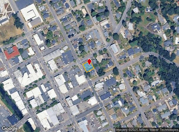 110 N 2Nd St, Silverton, OR Parcel Map
