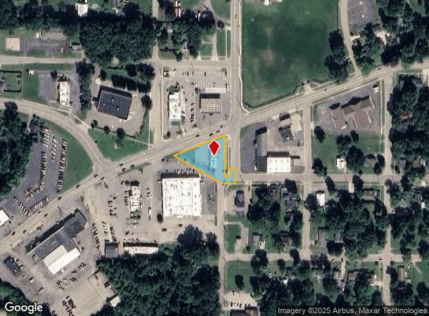  817 Spruce St, Dowagiac, MI Parcel Map