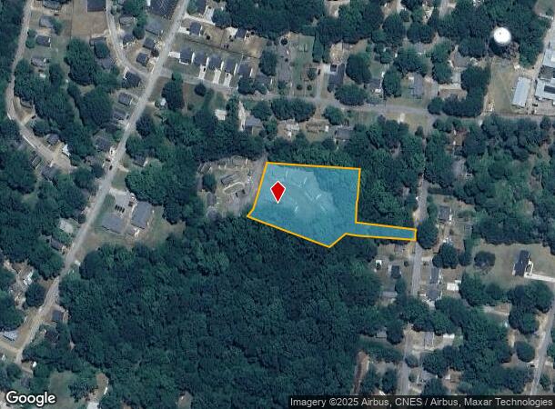  Eastview St, Laurens, SC Parcel Map