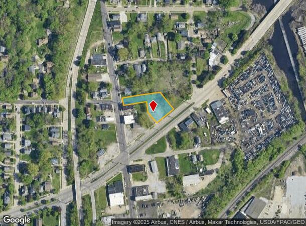  597 Kenmore Blvd, Akron, OH Parcel Map
