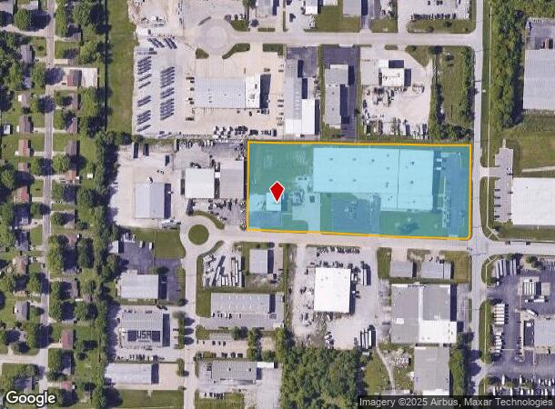 2465 E Jean St, Springfield, MO Parcel Map