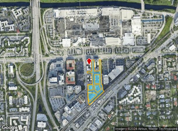  7270 N Kendall Dr, Miami, FL Parcel Map