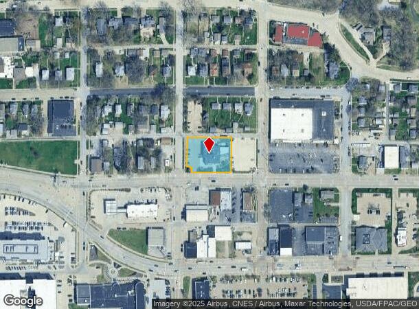 1710 Grant St, Bettendorf, IA Parcel Map