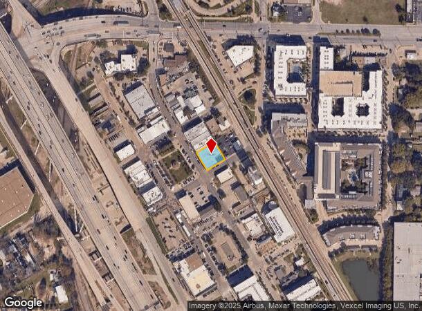 1109 S Broadway St, Carrollton, TX Parcel Map