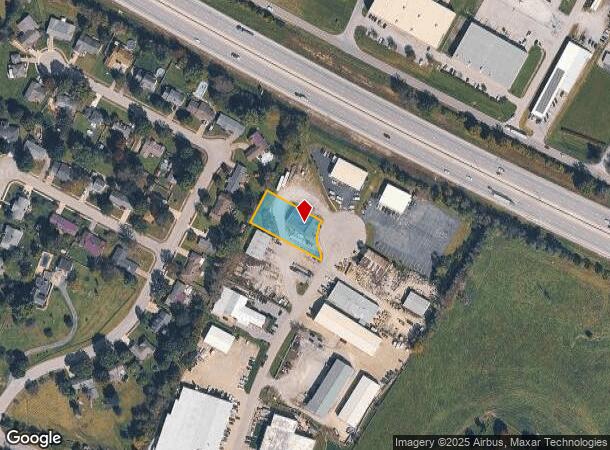  180 Hud Rd, Winchester, KY Parcel Map