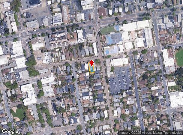 1138 Addison St, Berkeley, CA Parcel Map