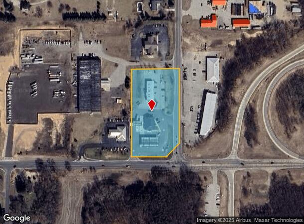  8501 Algoma Ave Ne, Rockford, MI Parcel Map