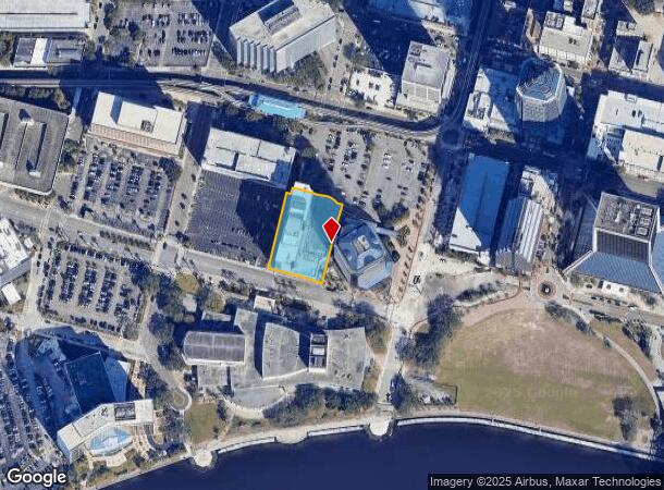  245 Water St, Jacksonville, FL Parcel Map