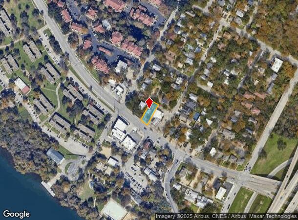  2404 Lake Austin Blvd, Austin, TX Parcel Map