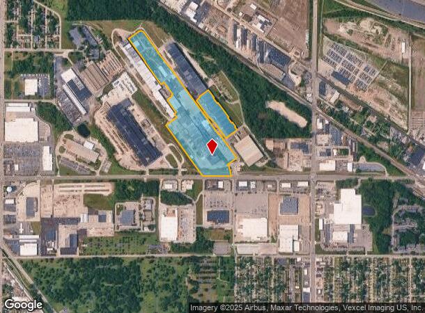  1745 165Th St, Hammond, IN Parcel Map