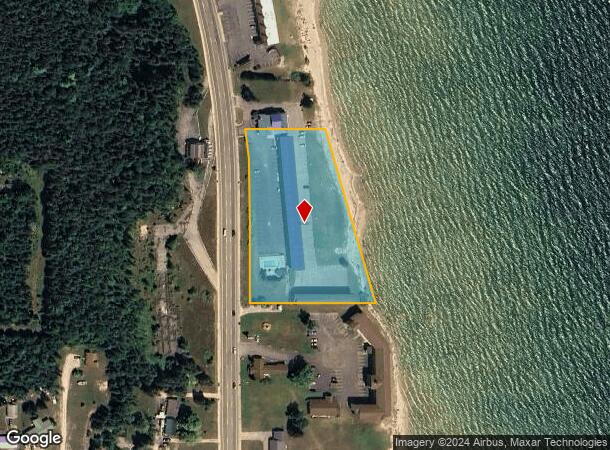  1037 N State St, Saint Ignace, MI Parcel Map