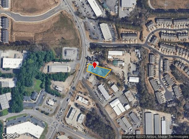 5955 Atlanta Hwy, Alpharetta, GA Parcel Map
