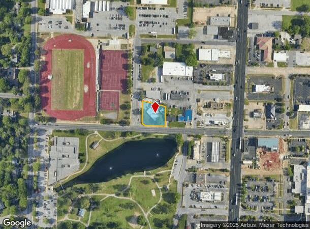  1008 W Maple Ave, Springdale, AR Parcel Map