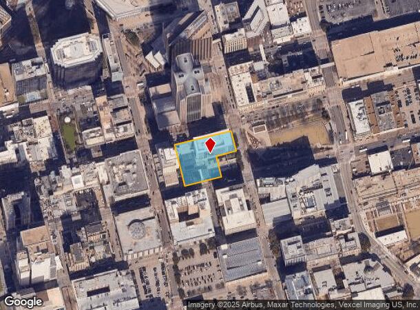 1808 Main St, Dallas, TX Parcel Map