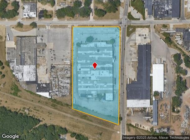  1185 E Keating Ave, Muskegon, MI Parcel Map