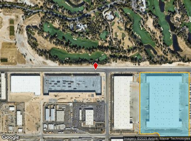  3195 E Washburn Rd, North Las Vegas, NV Parcel Map