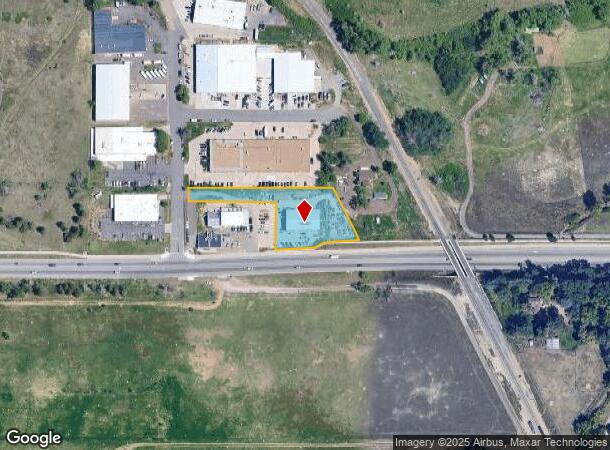  7185 Arapahoe Rd, Boulder, CO Parcel Map