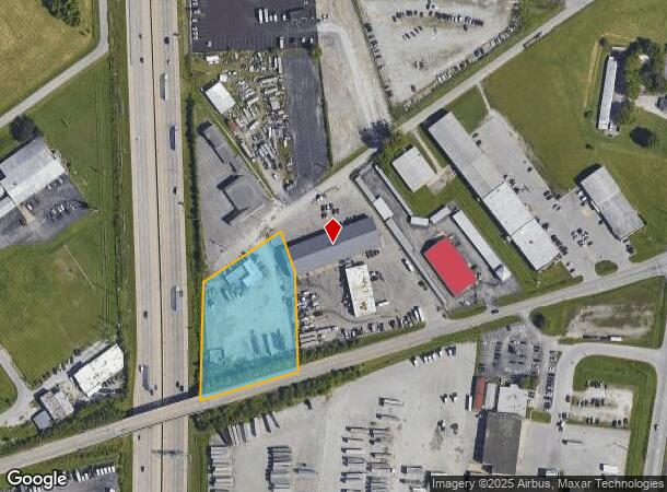  1720 Potters Ln, Clarksville, IN Parcel Map