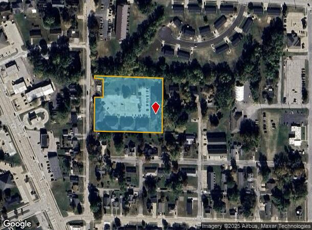 504 N Henrietta St, Effingham, IL Parcel Map