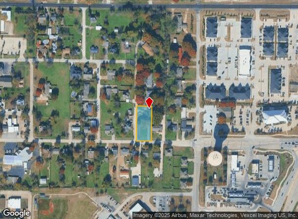 701 E 1St St, Prosper, TX Parcel Map