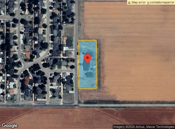  1202 S Cheryl Ln, Brownfield, TX Parcel Map