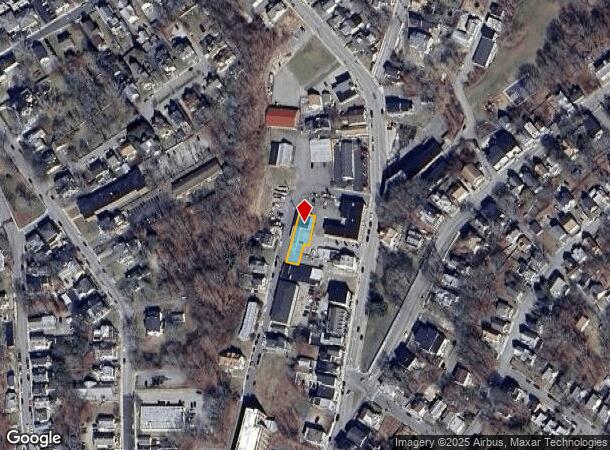  105 Chestnut St, Norwich, CT Parcel Map