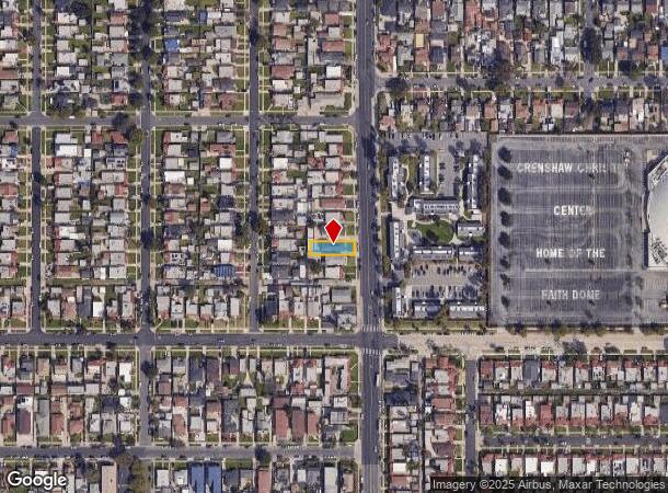  7835 S Normandie Ave, Los Angeles, CA Parcel Map